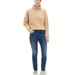 TOM TAILOR Damen 1036916 Tapered Relaxed Jeans, 10281 - Mid Stone Wash Denim