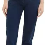 TOM TAILOR Damen 1038331 Kate Straight Fit Jeans, 10114-Clean Dark Stone Blue Denim