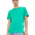 TOM TAILOR Denim Herren T-Shirt mit Logo-Print 1036963