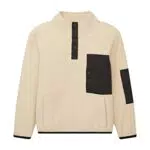 TOM TAILOR Jungen Kinder Troyer aus Fleece 1034412, Beige