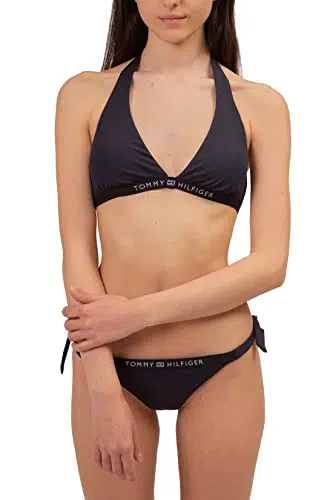 Tommy Hilfiger Damen Bikinitop Triangle Herausnehmbare Polster