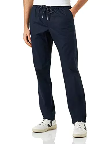 Tommy Hilfiger Herren Hose Chelsea Poplin Papertouch Stoffhose