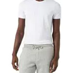 Tommy Hilfiger Herren Sweatshorts Curve Logo Kurz, Grau