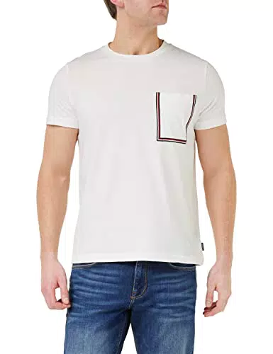 Tommy Hilfiger Herren T-Shirt Kurzarm RBW Rundhalsausschnitt