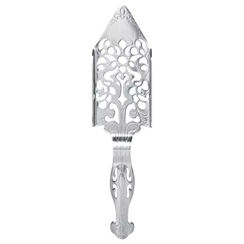 TOPINCN Absinthlöffel Edelstahl Cocktailglas Getränkefilter