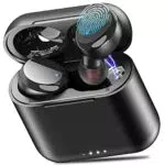 TOZO T6 Bluetooth Kopfhörer Kabellos In Ear Kopfhörer Touch Control mit Kabellosem Ladecase