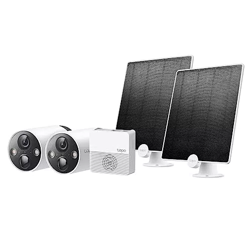 TP-Link Tapo 2K 4MP Solar Überwachungskamera Aussen Akku