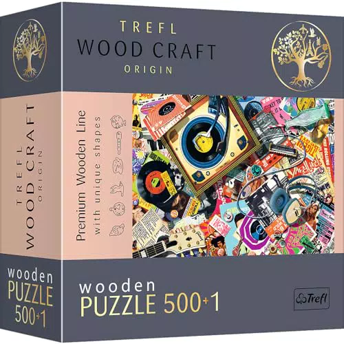 Trefl - Holz Puzzle: In der Welt der Musik - 500+1 Teile