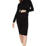 TRENDYOL Damen Trendyol Damen Jung Midi Bleistiftrock Bodycon Gestrickt Rock Skirt