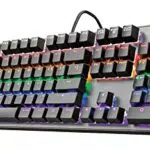 Trust Gaming GXT 865 Asta Mechanische Tastatur, QWERTZ Deutsches Layout