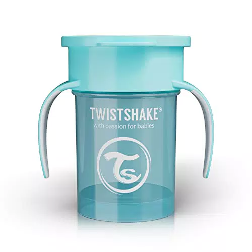 Twistshake 360 Cup Trinklernbecher Kinder mit Griffen 230 ml