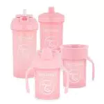 Twistshake Baby Schnabeltassen-Set - 4-teilig, 1x 360 Cup - 1x Mini Cup - 1x Straw Cup - 1x Kid Cup