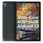 UIVY Android 13 Tablet, 8GB RAM 128GB ROM 10 Inch Tablets