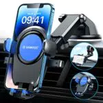 VANMASS Handy Halterung Auto, Upgrade EIN-klick Automatische Klemmung