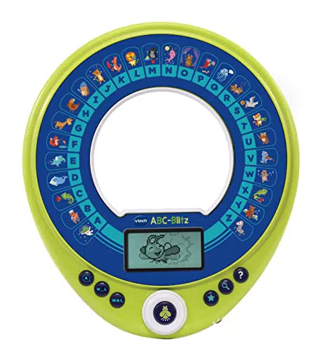 VTech ABC-Blitz Interaktives, leuchtendes Buchstabenrad zum Lernen von Buchstaben