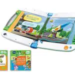 VTech MagiBook v2 inklusive 2 Lernbüchern Interaktives Lernbuchsystem zur Vorbereitung auf den Kindergarten und die Schule Für Kinder von 2-7 Jahren