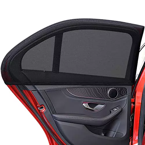 VVAYHUA Sonnenschutz Auto Baby, 2-Pakete Auto Fenster Schatten für Baby Große Größe für SUV MPV Auto Sonnenblendung und UV Schutz für Kinder/Erwachsene/Haustiere