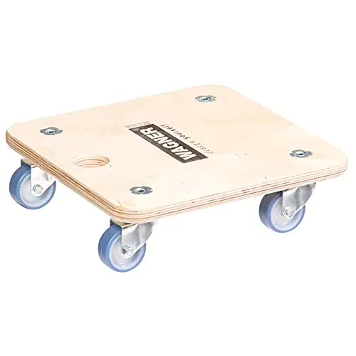 Wagner Transporthilfe MM 1353 I 29 x 29 x 8, 5 cm - Tragkraft 250 kg - ideal für Unhandliches