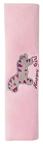 Walser Zebra Gurtpolster Gurtschoner pink ab 5 Jahre