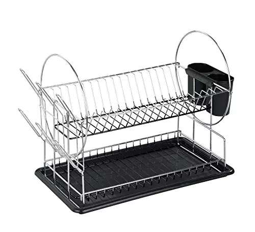 WENKO Geschirrabtropfer Premium Duo, Organisationstalent