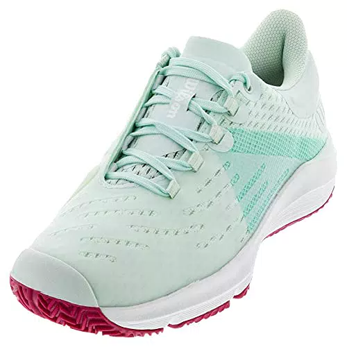 Wilson Mädchen Tennisschuhe, KAOS 3.0 JR, Hellgrün/Weiß/Pink