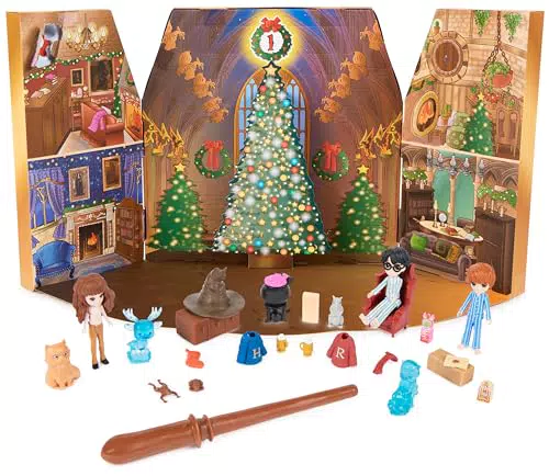 Wizarding World Harry Potter Magical Minis Adventskalender 2023 mit Mini-Zauberstab