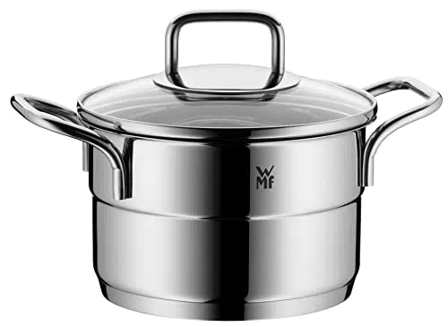 WMF Kochtopf klein 16cm, Fleischtopf Induktion, stapelbar