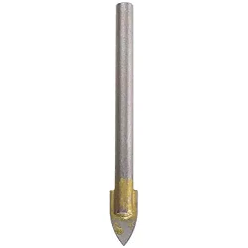 wolfcraft Fliesen- & Glasbohrer, Ø 6 mm I 7976010 I Für Bohrungen in Glas und Keramik