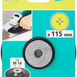 wolfcraft Schleifteller für Winkelschleifer I 2454000 I ø125mm
