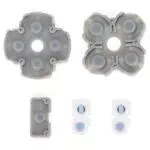 Yoidesu Controller-Ersatzteil für PS5, Silikon-Leitgummi-Pads