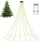 YooShine Weihnachtsbaum Lichterkette innen mit stecker