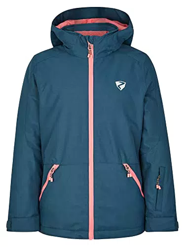 Ziener Mädchen Amely Ski Jacke Winter Jacke wasserdicht winddicht warm