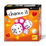 Zoch 601105167 Chance it - Würfelspiel für 3 bis 6 Spieler Das Zockerspiel für alle die gerne EIN Risiko eingehen