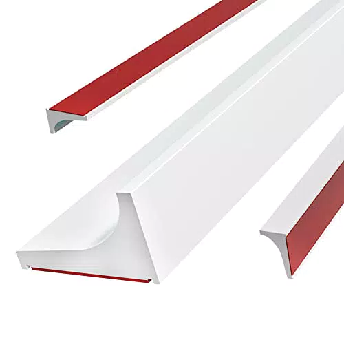 100CM Duschwasserstop Duschdichtung Boden, Silikon-Duschschwellen-Wasserbarriere