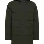 11 Project Giacobbe Steppjacke Herren Parka Winterjacke Steppparka gefüttert mit hochschließendem Kragen