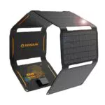 40W Faltbar Solar Ladegerät, ETFE Monokristallines Solarpanel 3-Port USB PD18W QC3.0 Type-C Tragbares Solarladegerät IP67 Faltbar Ladegerät für Outdoor Camping Smartphone Tablet Powerbank Kamera