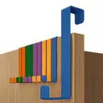 4smile Türhaken - 10er Set, Bunt - Edelstahl Türhaken zum Einhängen universell verwendbar
