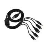 5 In 1 Ladegeröt Usb für Nds Ll/Xl 3Ds Wii U Psp Multifunktions-Ladekabel