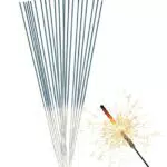50x XXL Wunderkerzen 28 cm - Sternspritzer Fontäne für Partys & Feuerwerk & Geburtstag & Hochzeit Silvester Kat. F1 für Jugendlichen & Kinder Jugendfeuerwerk