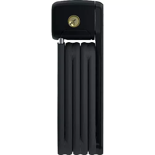 ABUS Faltschloss Bordo Lite 6055K SH mit Halterung - Extra-leichtes Fahrradschloss aus Spezialstahl - ABUS-Sicherheitslevel 7 - 85 cm - Schwarz