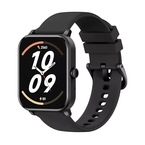 AcclaFit Smart Watch für Android iOS, 1.85 Zoll Touch Smartwatch mit Benachrichtigungen