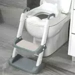 Acrola Töpfchentraining-Toilettensitz mit Tritthocker-Leiter. Einfach zu montieren