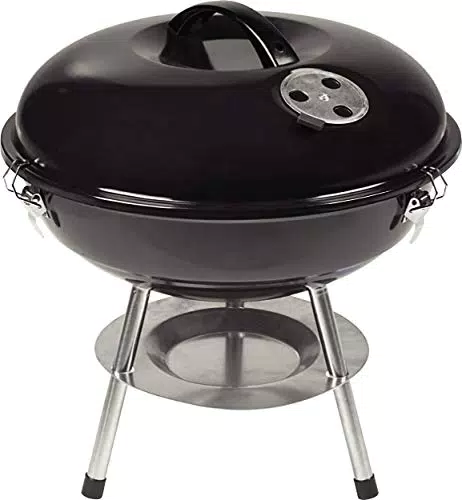 ACTIVA Kugelgrill Teneriffa, Premium Camping Grill mit Einstellbarer Luftzufuhr
