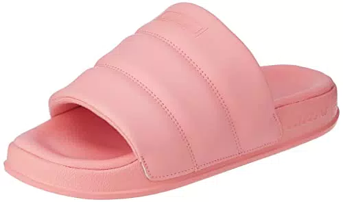 adidas Damen Adilette Essential W Slippers, super pop/super pop/super pop