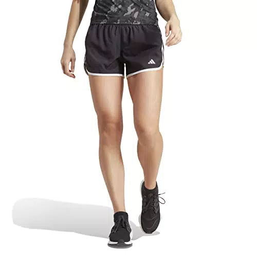 Adidas Damen Shorts M20 Short, Black/White, IC5184, S 4"