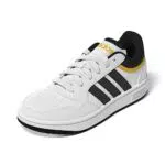 adidas Hoops Shoes Schuhe-Niedrig, FTWR White/core Black/Bold Gold