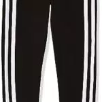 adidas Mädchen 3s Leggings, Schwarz/Weiß, 6 Jahre EU