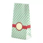 Adventskalender zum Befüllen Snow Christal 24 beschichtete Papiertüten Geschenktüten Weihnachten