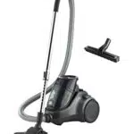 AEG LX5-2-4T Staubsauger ohne Beutel / 1, 8 l Staubbehälter / inkl. Zusatzdüsen / ergonomisches Design / große Räder / 4-stufige Staubtrennung / 750 Watt / 7 m Aktionsradius / Hygiene Filter / grau