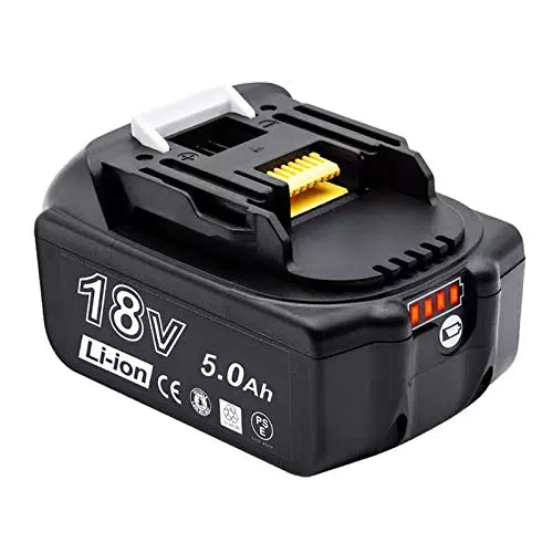 AKKOPOWER 18V 5000mAh Akku Kompatibel mit BL1850 BL1860B BL1855 BL1840 BL1830 BL1835 BL1820B BL1815 mit LED Indikator